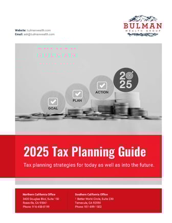 Cover Image - 2024 Tax Planning Guide | Bulman Wealth Group