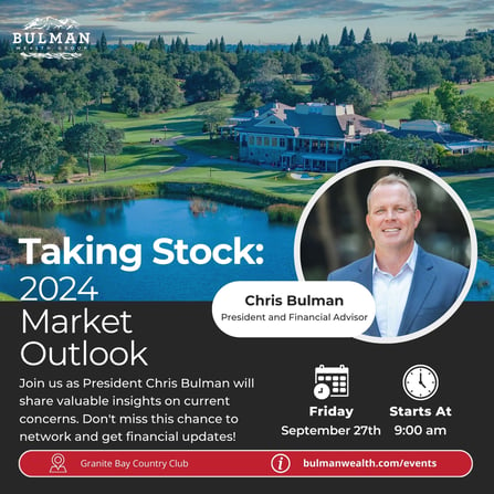 Taking Stock - September 27th | Bulman Wealth Group